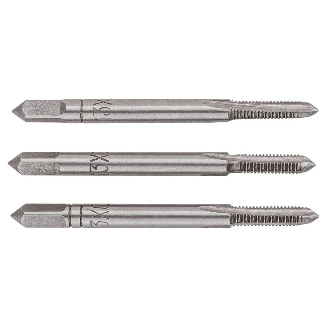 Topex 14A203 kézi menetfúró készlet, M3 x 0.5 mm, 3 részes termék fő termékképe