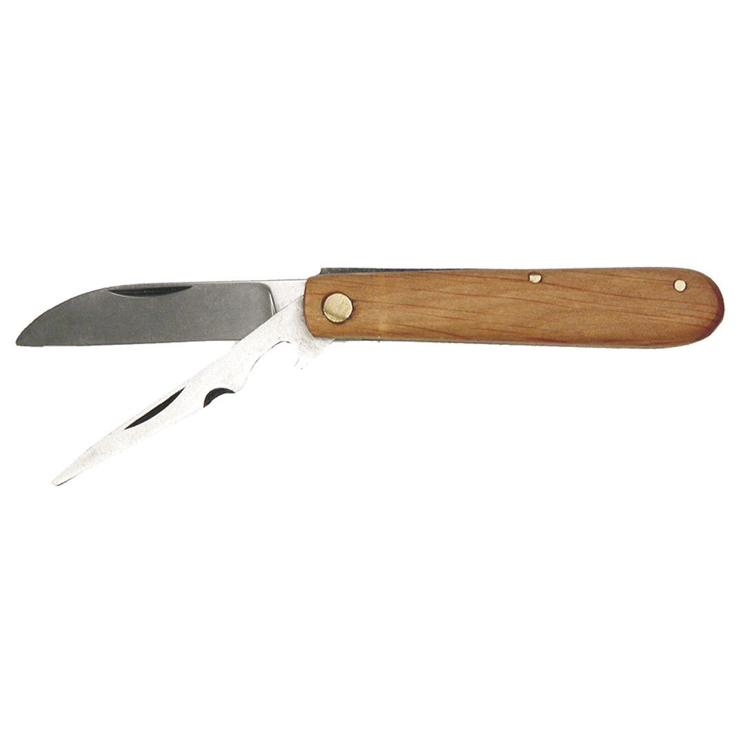 Topex 17B658 összecsukható kés retesszel, kétféle pengével, 170 mm termék fő termékképe