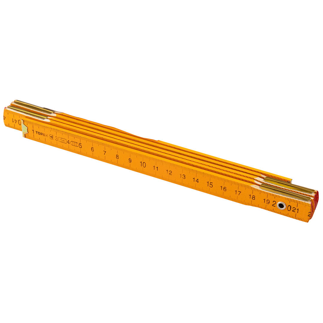 Topex 26C011-1 fa colostok, sárga, 1 méter termék fő termékképe