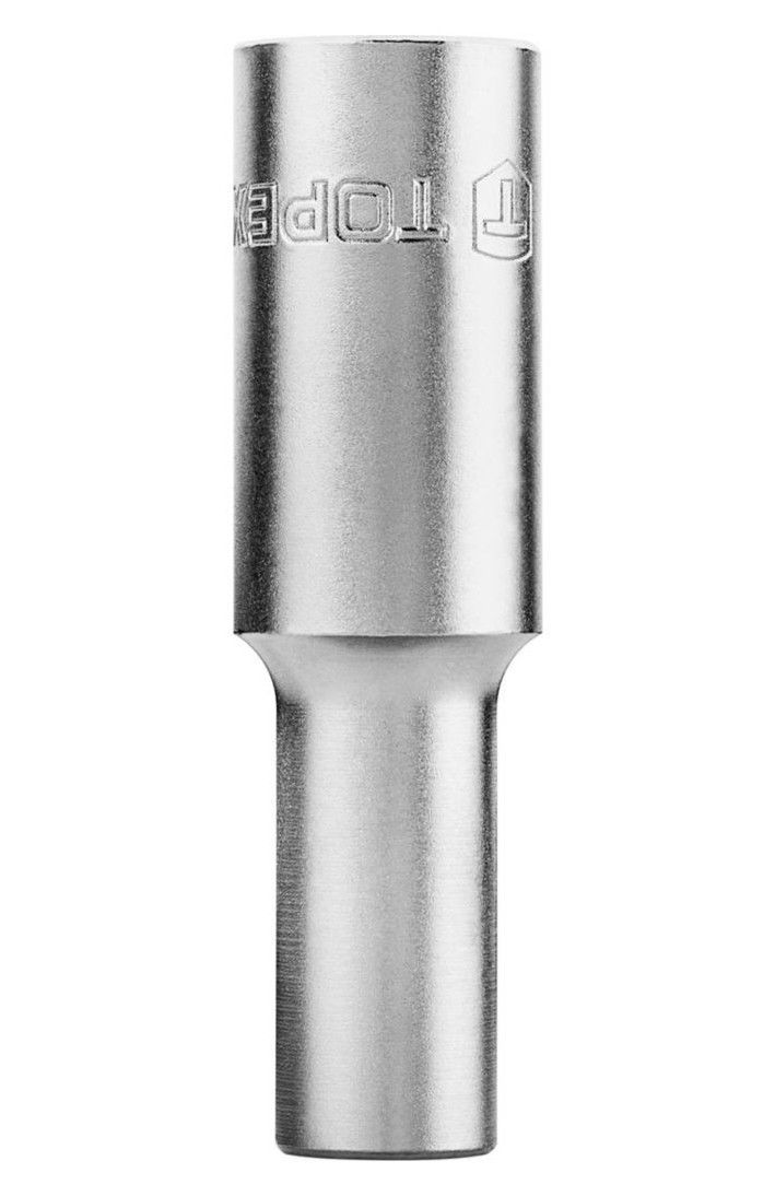 Topex 38D756 1/2"-os hosszú dugókulcs fej, CrV acél, 6-lapú, 17 mm termék fő termékképe