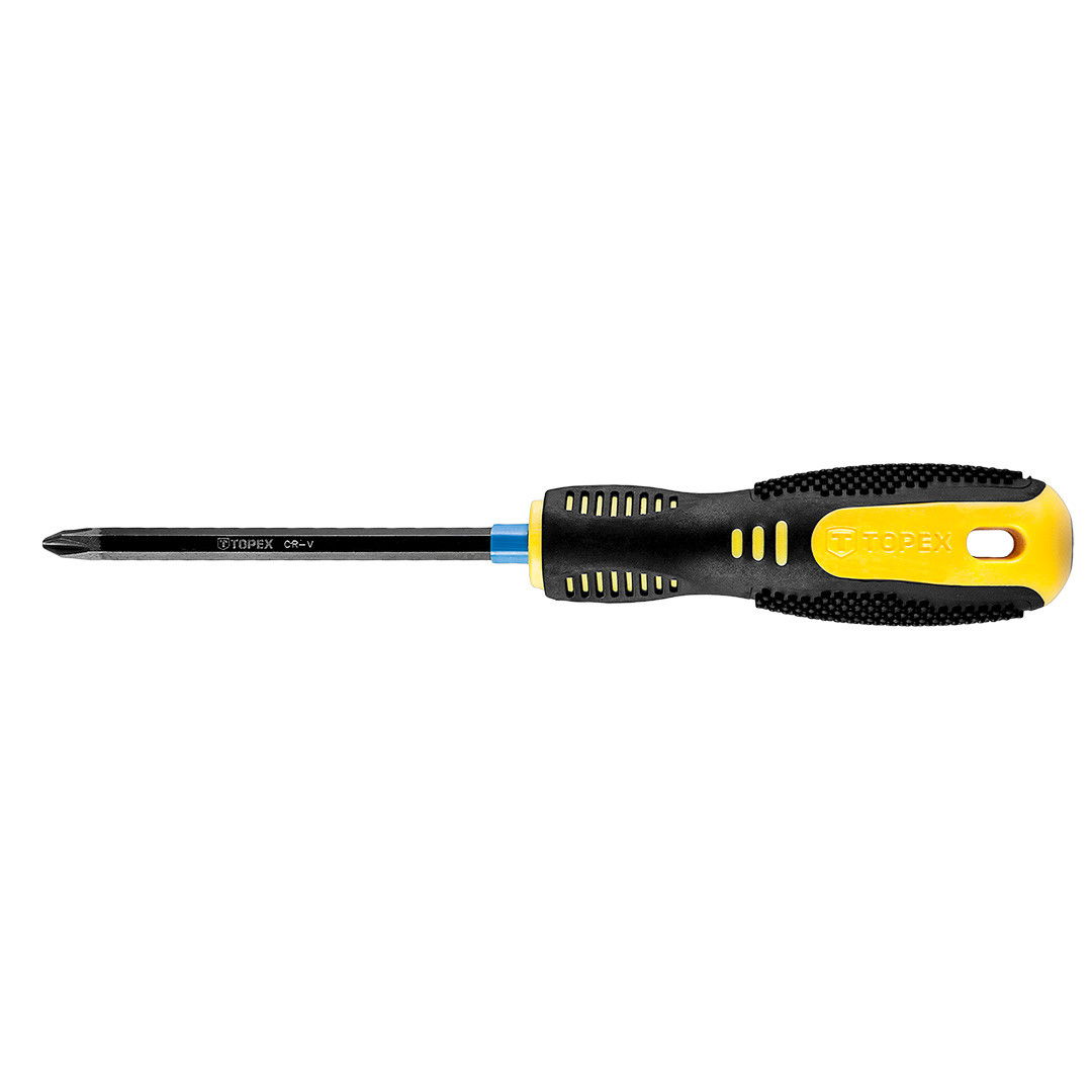 Topex 39D823 kereszt csavarhúzó, CrV acél, 210/100 mm, PH2 termék fő termékképe