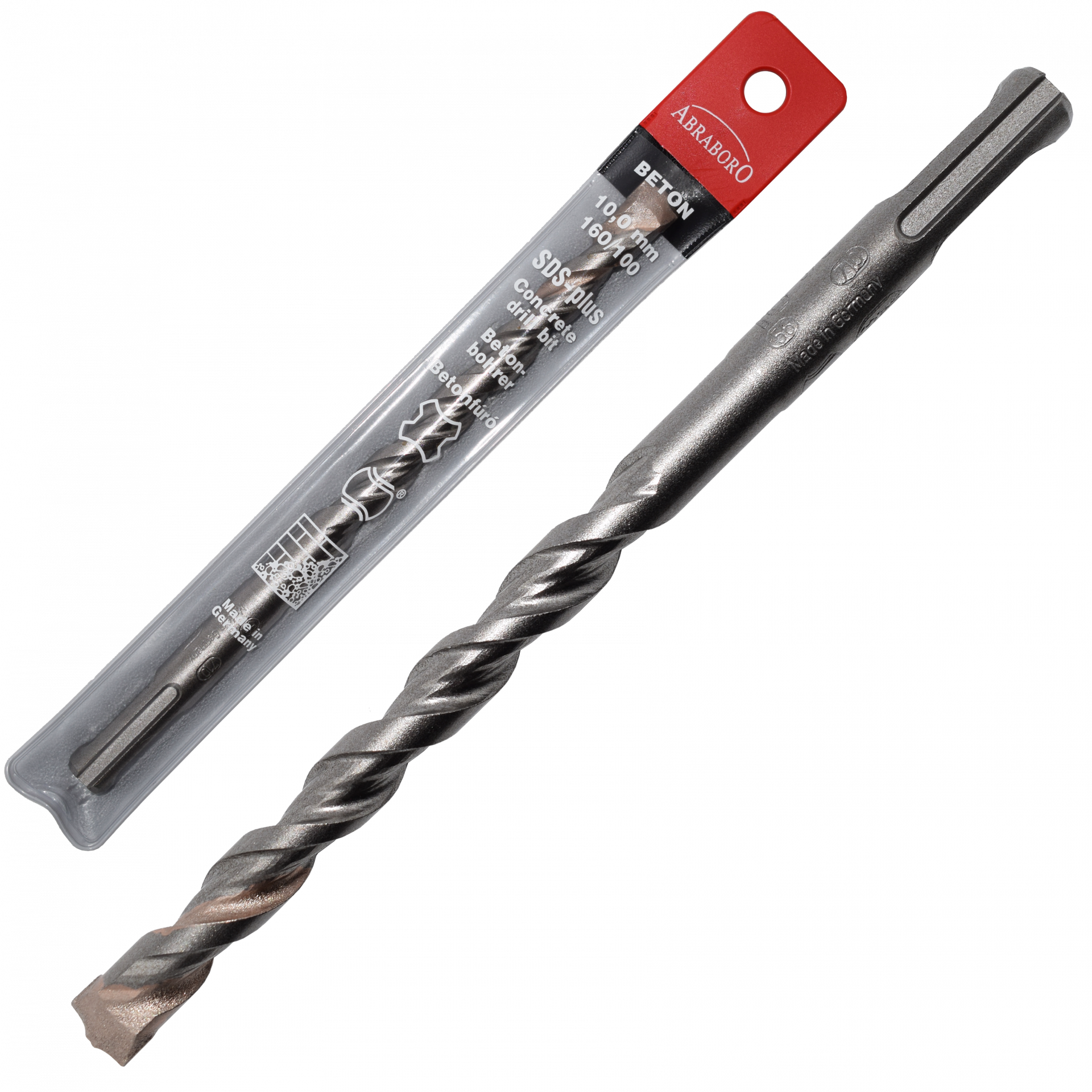 Abraboro 14 x 600 / 550 mm SDS-plus TWIXX betonfúró műanyag tasakban termék fő termékképe