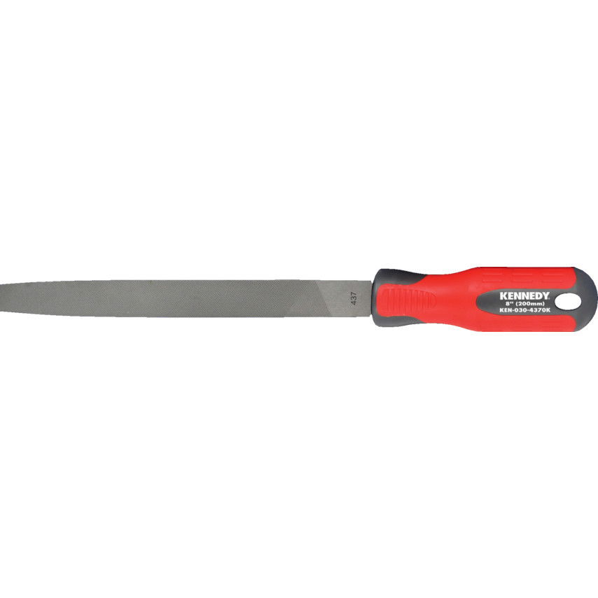 KENNEDY 8" (200 mm) félkerek nagyoló műhelyreszelő nyéllel termék fő termékképe