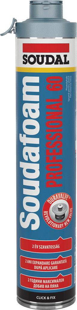 Soudal Soudafoam Professional 60 pisztolyhab (click), 750 ml termék fő termékképe