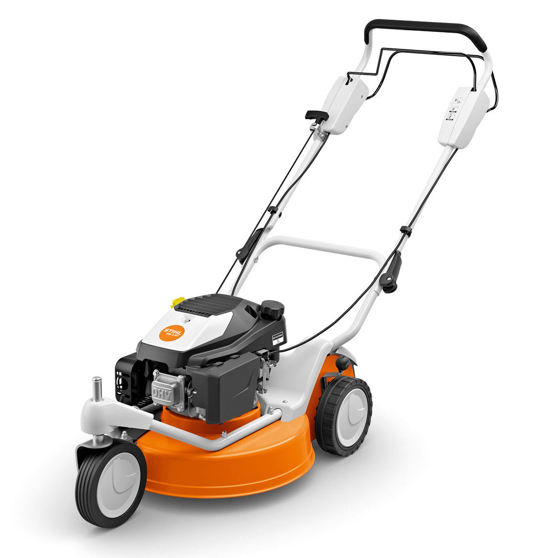 STIHL RM 3 RT benzinmotoros fűnyíró fix sebességű kerékhajtással termék fő termékképe
