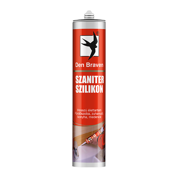 Den Braven Szaniter szilikon, barna, 280 ml termék fő termékképe